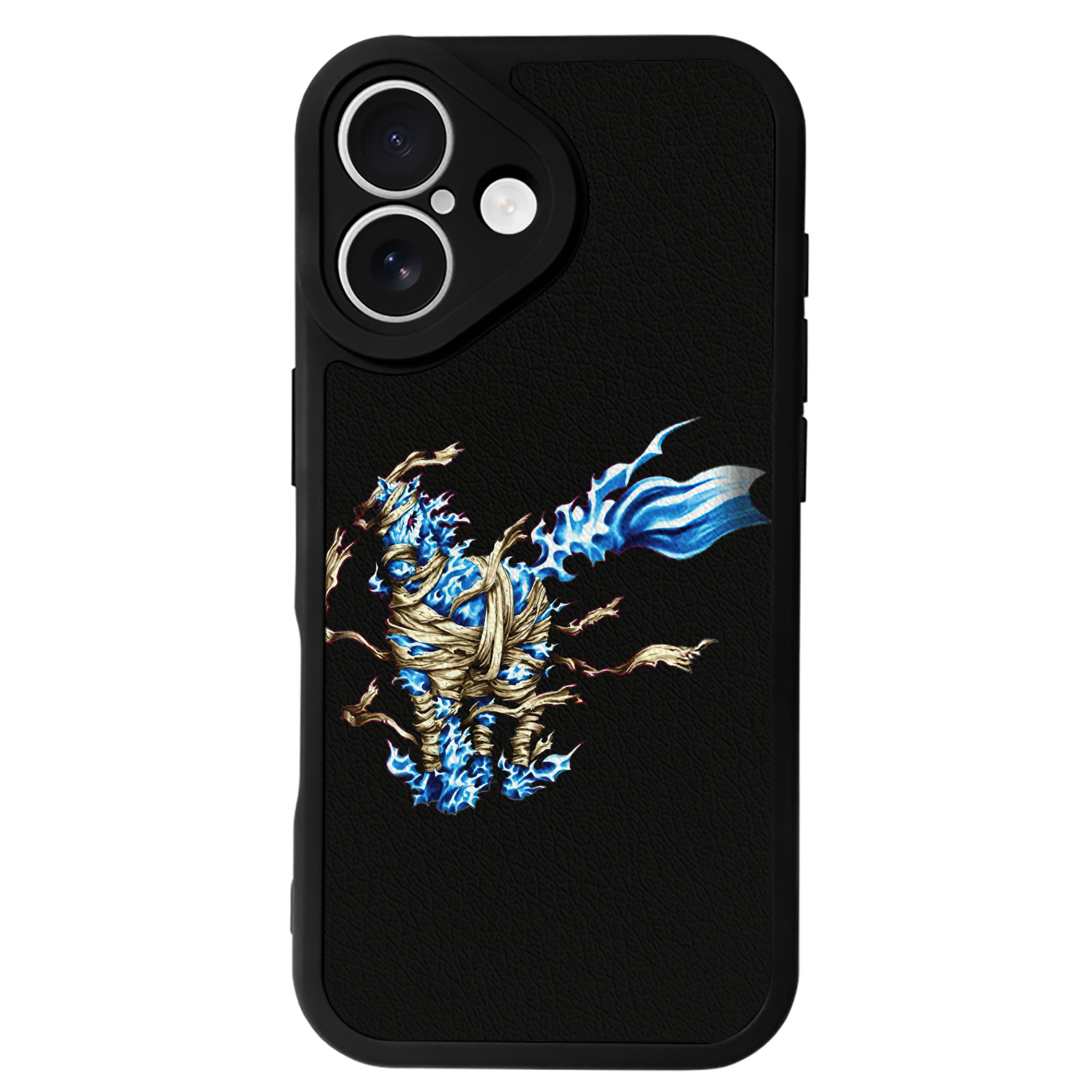 遊☆戯☆王 Yu-Gi-Oh! 【iPhone 16シリーズ対応】シリコンスマホケース（レザー調） 材質：シリコン